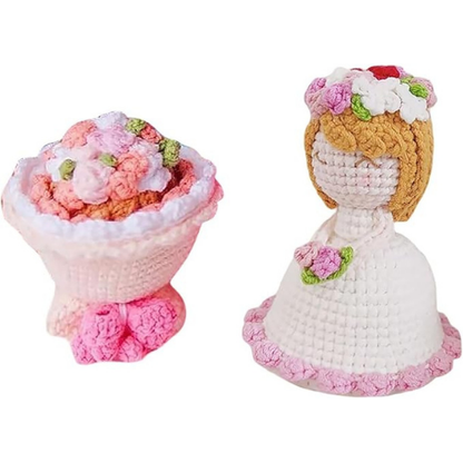 LoveDoll - A crochet bouquet that blossoms into a doll 🪆💐