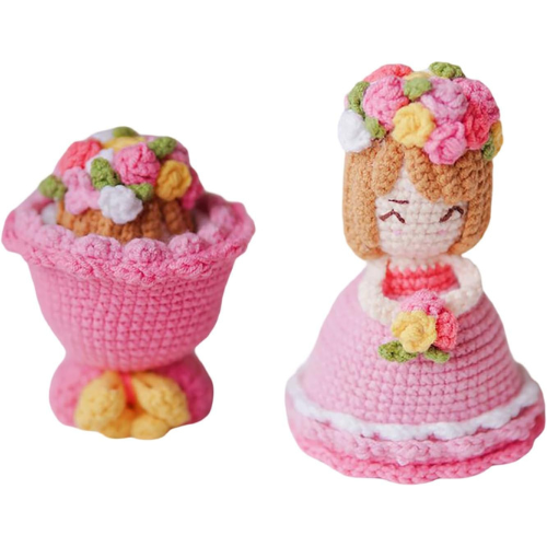 LoveDoll - A crochet bouquet that blossoms into a doll 🪆💐